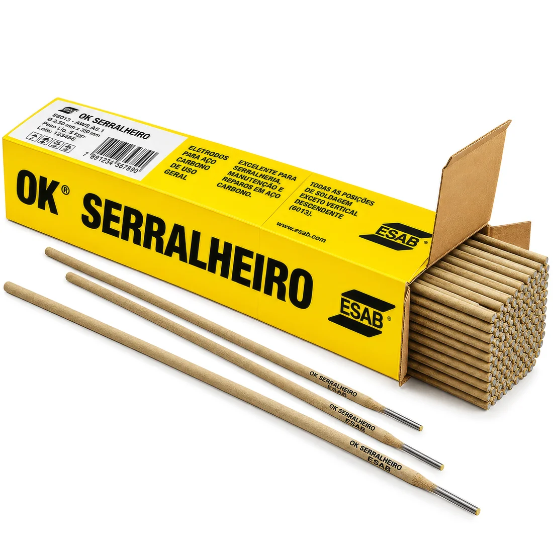 Eletrodo Revestido OK Serralheiro 6013 3,25mm 5kg ESAB