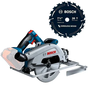 Serra Circular Bosch GKS 18V-68 GC BITURBO 1.800w Com Disco